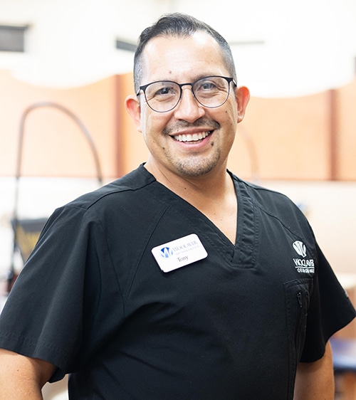 Tony - Lead clinical assistant